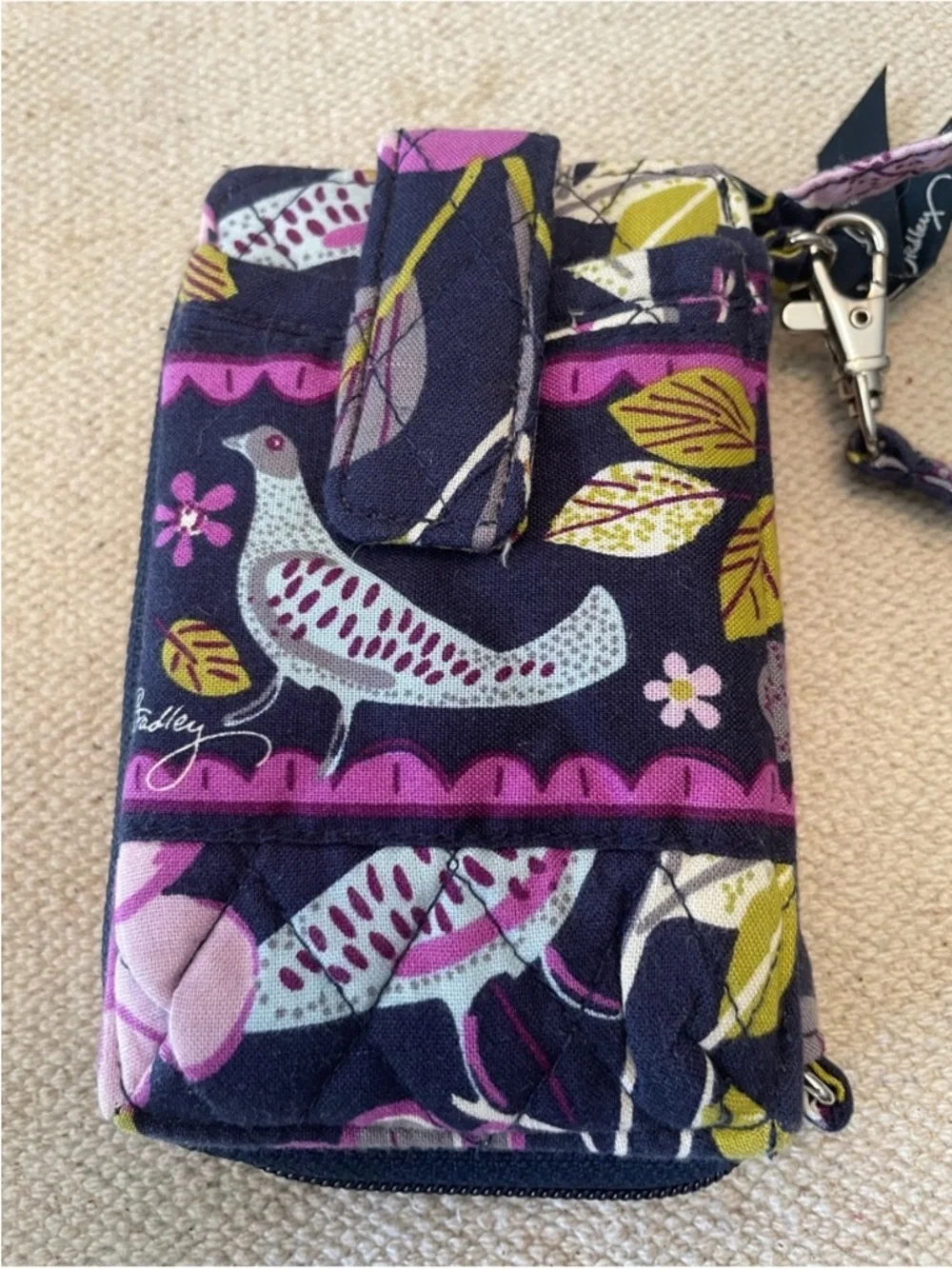 Vera Bradley Wristlet Day & Night, Purple Punch, Buyer’s Choice